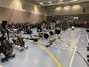 Hebburn Central gym in sports hall